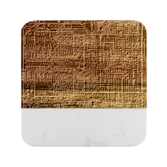 Technology Circuit Board Layout Pattern Marble Wood Coaster (square)