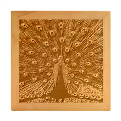 Peacock Wood Photo Frame Cube by Ket1n9