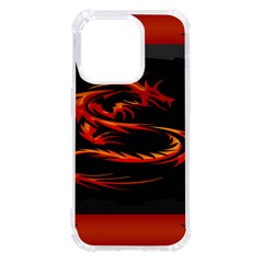 Dragon Iphone 14 Pro Tpu Uv Print Case by Ket1n9