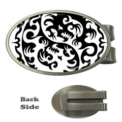 Ying Yang Tattoo Money Clips (oval)  by Ket1n9