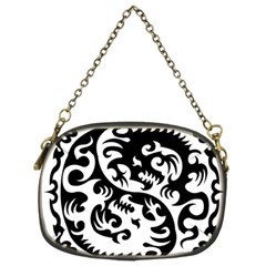 Ying Yang Tattoo Chain Purse (two Sides) by Ket1n9