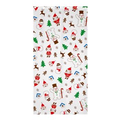 Christmas Shower Curtain 36  X 72  (stall)  by saad11