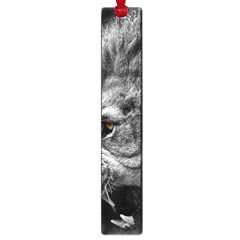 Angry Male Lion Roar Wild Animal Large Book Marks by Cendanart