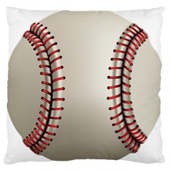 Baseball Large Premium Plush Fleece Cushion Case (two Sides) by Ket1n9