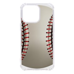 Baseball Iphone 13 Pro Tpu Uv Print Case by Ket1n9