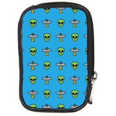 Alien Pattern Compact Camera Leather Case by Ket1n9