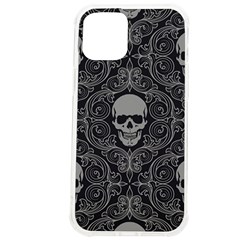 Dark Horror Skulls Pattern Iphone 12 Pro Max Tpu Uv Print Case