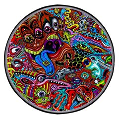 Art Color Dark Detail Monsters Psychedelic Wireless Fast Charger(black) by Ket1n9