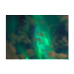 Northern Lights Plasma Sky Crystal Sticker (a4) by Ket1n9