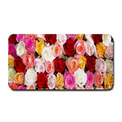 Rose Color Beautiful Flowers Medium Bar Mat by Ket1n9