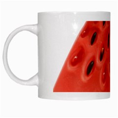 Seamless Background With Watermelon Slices White Mug by Ket1n9