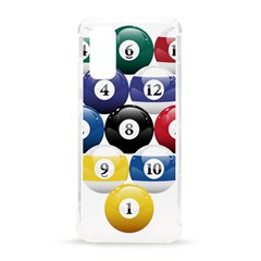Racked Billiard Pool Balls Samsung Galaxy S20 6 2 Inch Tpu Uv Case by Ket1n9