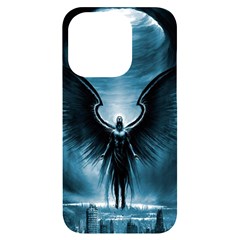 Rising Angel Fantasy Iphone 14 Pro Black Uv Print Case by Ket1n9