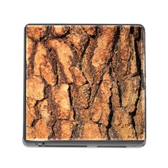 Bark Texture Wood Large Rough Red Wood Outside California Memory Card Reader (square 5 Slot) by Ket1n9