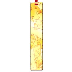 Cheese Slices Seamless Pattern Cartoon Style Large Book Marks by Ket1n9