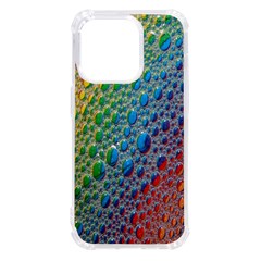 Bubbles Rainbow Colourful Colors Iphone 14 Pro Tpu Uv Print Case