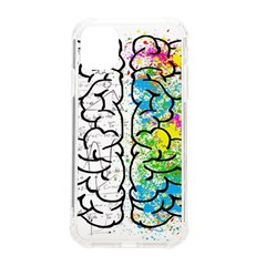 Brain Mind Psychology Idea Drawing Iphone 11 Tpu Uv Print Case by Ndabl3x