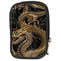 Fantasy Dragon Pentagram Compact Camera Leather Case