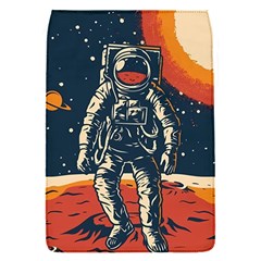 Vintage Retro Space Posters Astronaut Removable Flap Cover (s)