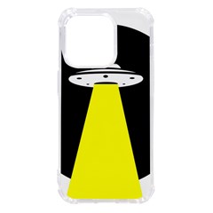 Ufo Flying Saucer Extraterrestrial Iphone 14 Pro Tpu Uv Print Case by Cendanart