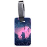 Beeple Astronaut Spacesuit 3d Digital Art Artwork Jungle Luggage Tag (two sides)