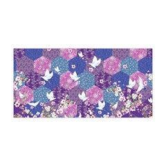 Patchwork Floral Japaense Style Orchid Yoga Headband by CoolDesigns