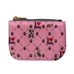 Pinky Dog Mini Coin Purse Front