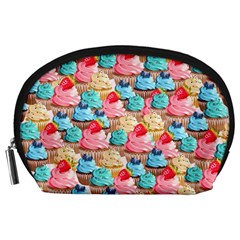 Cakes Colorful Cupcake Accessory Pouch by CoolDesigns