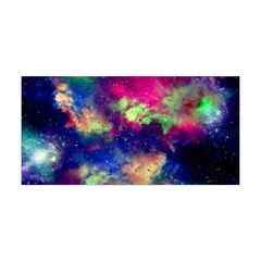 Pink Colorful Space Fun Night Sky Stars Yoga Headband by CoolDesigns