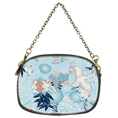Crane Pattern Bird Animal Nature Chain Purse (two Sides) by Bedest