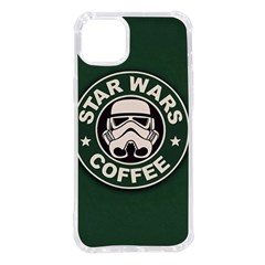Stormtrooper Coffee Iphone 14 Plus Tpu Uv Print Case by Cendanart