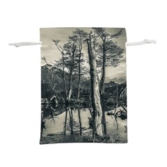 Dry Forest Landscape, Tierra Del Fuego, Argentina Lightweight Drawstring Pouch (l) by dflcprintsclothing