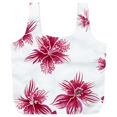 Hawaiian Flowers Full Print Recycle Bag (xxxl)