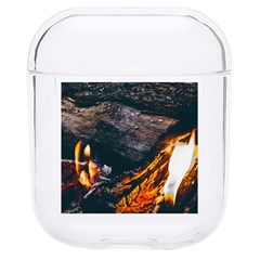 Wood Fire Camping Forest On Hard Pc Airpods 1/2 Case by Bedest