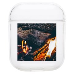 Wood Fire Camping Forest On Soft Tpu Airpods 1/2 Case by Bedest