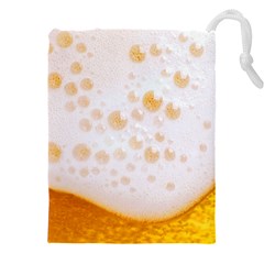 Beer Foam Texture Macro Liquid Bubble Drawstring Pouch (4xl)