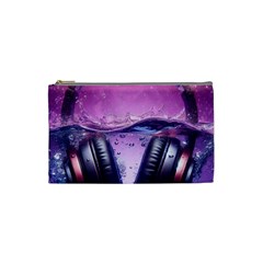 Headphones Sound Audio Music Radio Cosmetic Bag (small)