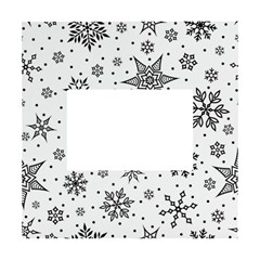 Snowflake-icon-vector-christmas-seamless-background-531ed32d02319f9f1bce1dc6587194eb White Box Photo Frame 4  X 6  by saad11