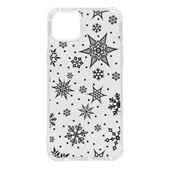 Snowflake-icon-vector-christmas-seamless-background-531ed32d02319f9f1bce1dc6587194eb Iphone 14 Plus Tpu Uv Print Case by saad11