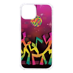 Dancing Colorful Disco Iphone 13 Tpu Uv Print Case by Bajindul