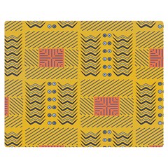 Digital Paper African Tribal Premium Plush Fleece Blanket (medium)