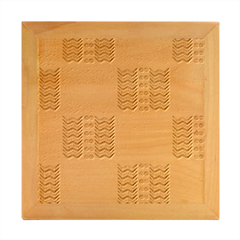 Digital Paper African Tribal Wood Photo Frame Cube