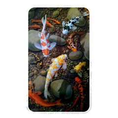 Koi Fish Clown Pool Stone Memory Card Reader (rectangular) by Cemarart