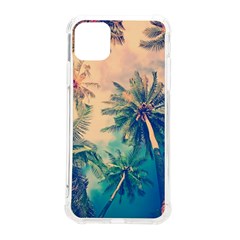 Palm Trees Beauty Nature Clouds Summer Iphone 11 Pro Max 6 5 Inch Tpu Uv Print Case by Cemarart