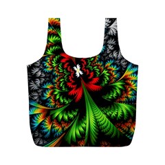 Kaleidoscopic Tropic Full Print Recycle Bag (m) by Grandong