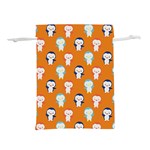 Cute Penguin Funny Pattern Lightweight Drawstring Pouch (L)