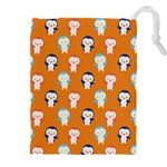 Cute Penguin Funny Pattern Drawstring Pouch (5XL)