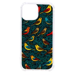 Bird Pattern Colorful Iphone 13 Mini Tpu Uv Print Case by Cemarart