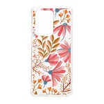 Red Flower Seamless Floral Flora Samsung Galaxy S20 Ultra 6.9 Inch TPU UV Case
