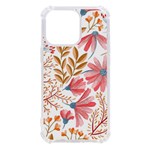 Red Flower Seamless Floral Flora iPhone 13 Pro TPU UV Print Case
